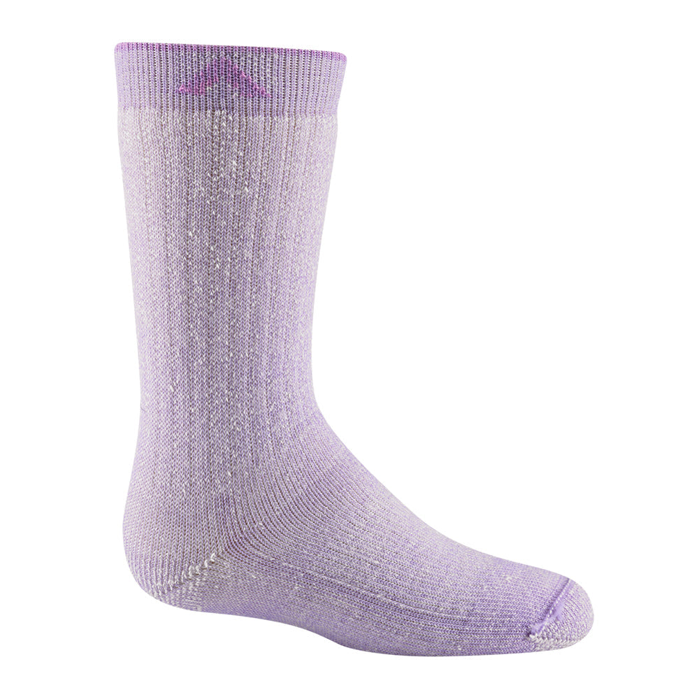 Wigwam Kids Merino Comfort Hiker Crew Socks, Amethyst Petal